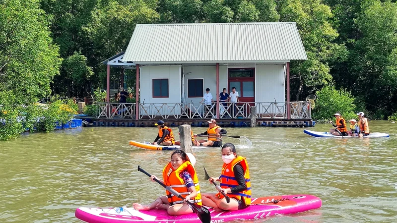 Can Gio Mangrove Forest Exploration & SUP Paddling Tour