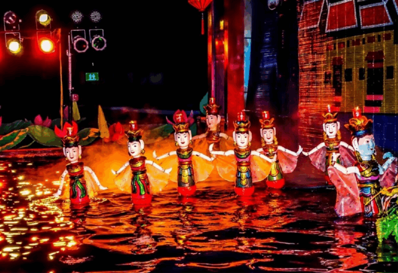 DINNER CRUISE ALONG SAIGON RIVER W. IN // W.OUT WATER PUPPET SHOW