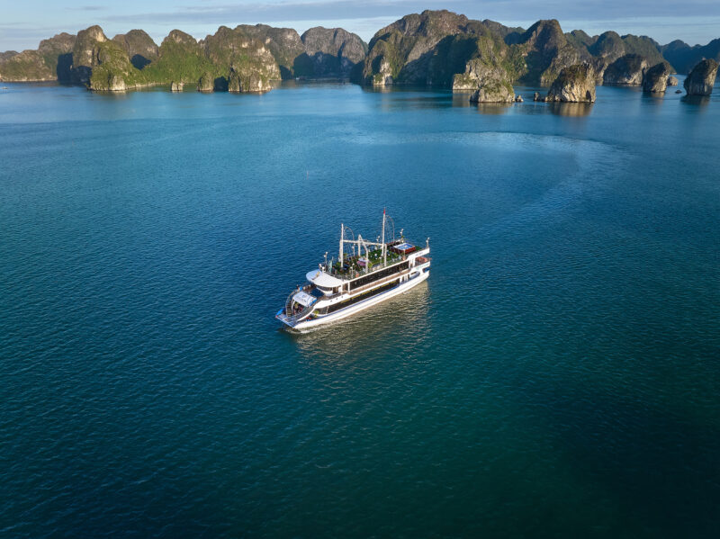 SEA LION CRUISE 5-STAR HALONG BAY SUNG SOT CAVE – TITOV ISLAND -  KAYAKING - SUNSET PARTY